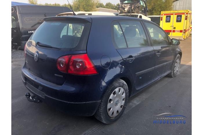 Volkswagen Golf V 1.9 TDI Sloopvoertuig (2008, Blauw)