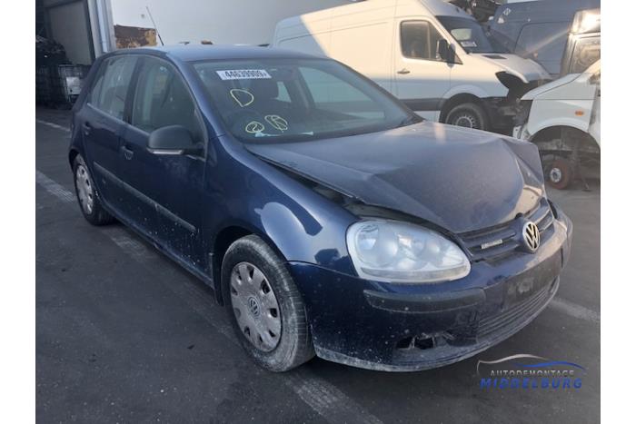 Volkswagen Golf V 1.9 TDI Sloopvoertuig (2008, Blauw)