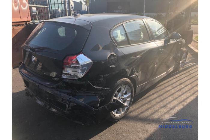 BMW 1 serie 116i 1.6 16V Sloopvoertuig (2007, Zwart)
