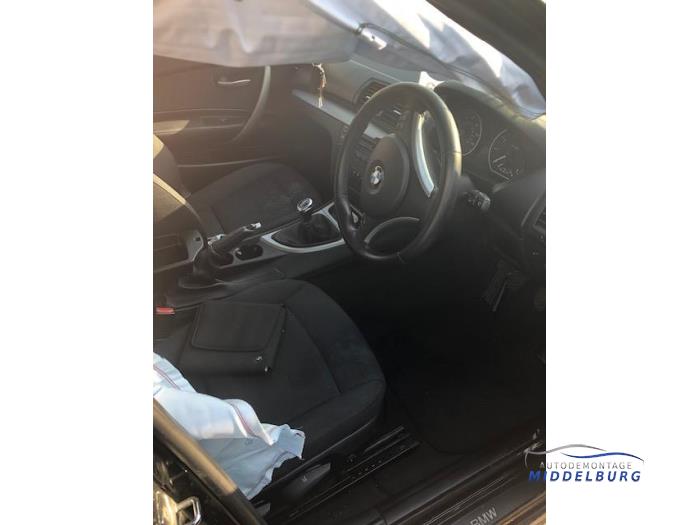 BMW 1 serie 116i 1.6 16V Sloopvoertuig (2007, Zwart)