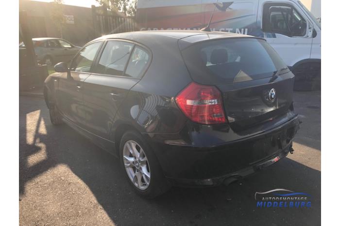 BMW 1 serie 116i 1.6 16V Sloopvoertuig (2007, Zwart)