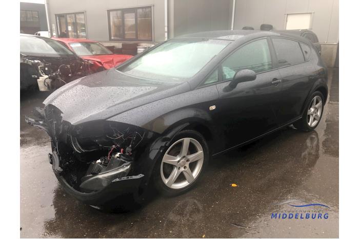 Seat Leon 1.6 Sloopvoertuig (2006, Zwart)