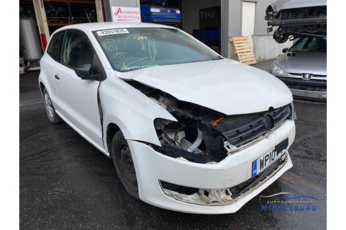 Volkswagen Polo V 1.2 12V BlueMotion Technology Sloopvoertuig (2011, Wit)