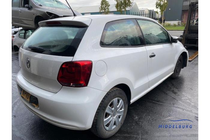 Volkswagen Polo V 1.2 12V BlueMotion Technology Sloopvoertuig (2011, Wit)