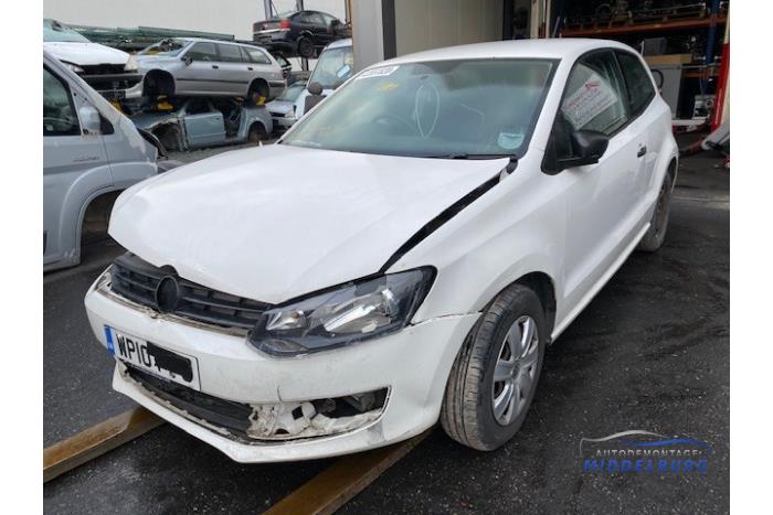 Volkswagen Polo V 1.2 12V BlueMotion Technology Sloopvoertuig (2011, Wit)