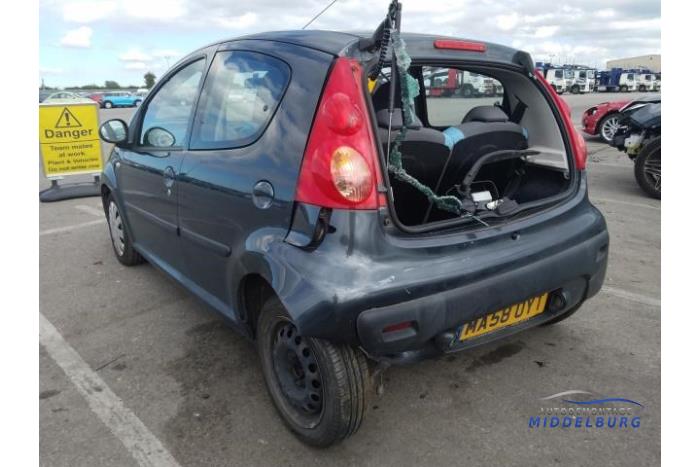 Peugeot 107 1.0 12V Sloopvoertuig (2009, Grijs)