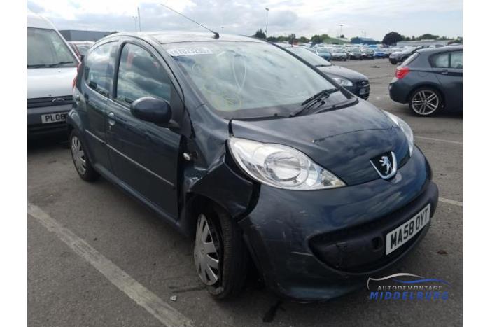 Peugeot 107 1.0 12V Sloopvoertuig (2009, Grijs)