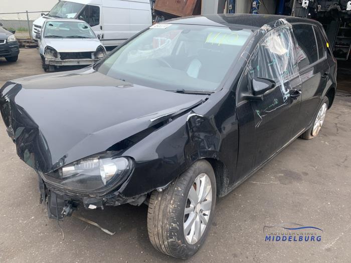 Volkswagen Golf VI 1.4 TSI 122 16V Sloopvoertuig (2012, Zwart)