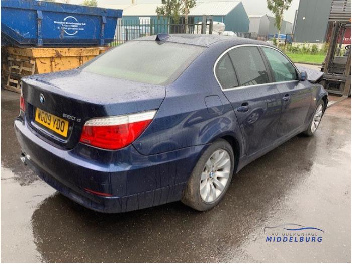 BMW 5 serie 520d 16V Sloopvoertuig (2009, Blauw)