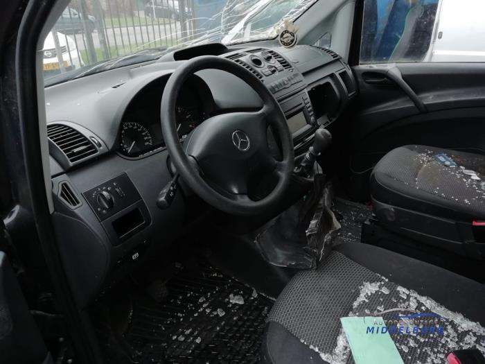 Mercedes Vito 2.2 113 CDI 16V Euro 5 Sloopvoertuig (2014, Zwart)