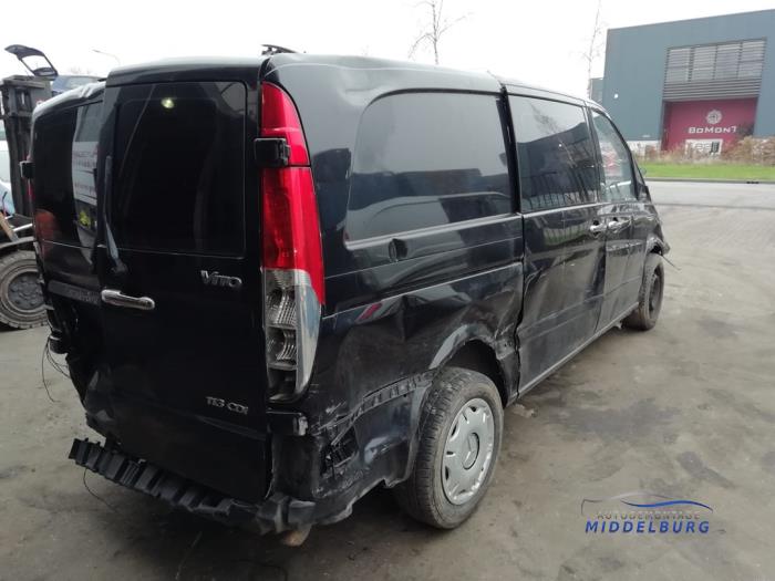 Mercedes Vito 2.2 113 CDI 16V Euro 5 Sloopvoertuig (2014, Zwart)