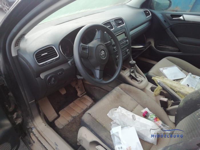 Volkswagen Golf VI 1.6 TDI 16V Sloopvoertuig (2009, Zwart)