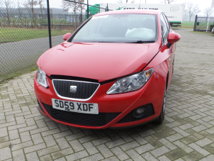 Seat Ibiza IV 1.4 TDI Sloopvoertuig (2010, Unikleur, Rood)