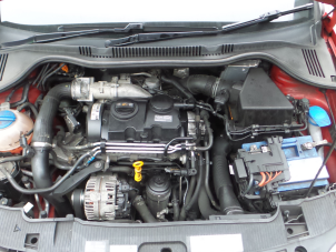 Seat Ibiza IV 1.4 TDI Sloopvoertuig (2010, Unikleur, Rood)