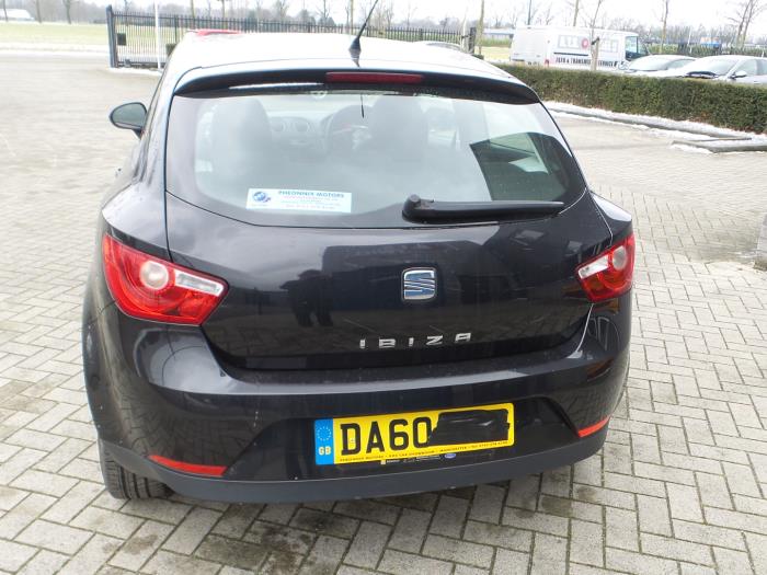 Seat Ibiza IV SC 1.2 TDI Ecomotive Sloopvoertuig (2011, Metallic, Zwart)