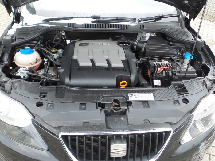 Seat Ibiza IV SC 1.2 TDI Ecomotive Sloopvoertuig (2011, Metallic, Zwart)