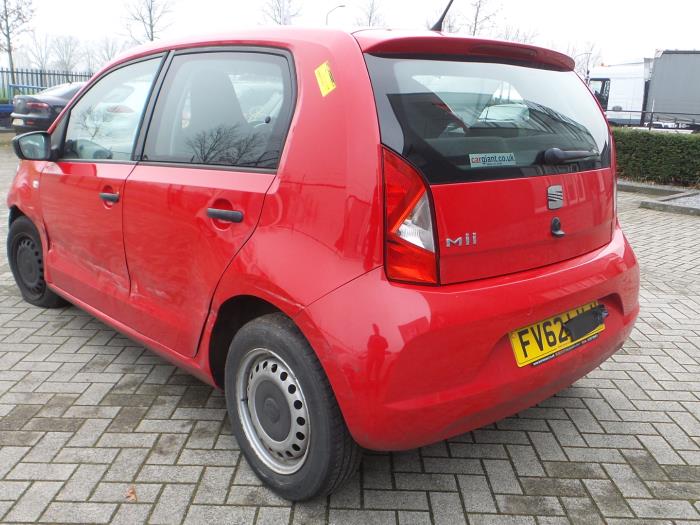 Seat Mii 1.0 12V Sloopvoertuig (2012, Unikleur, Rood)