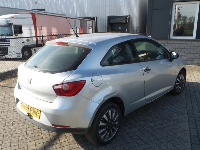 Seat Ibiza IV SC 1.4 TDI Sloopvoertuig (2010, Zilver)