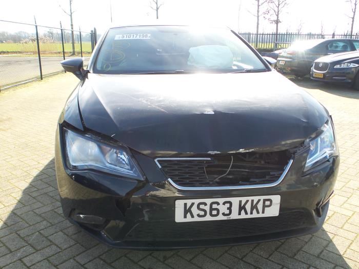 Seat Leon 1.2 TSI Ecomotive 16V Sloopvoertuig (2014, Unikleur, Zwart)