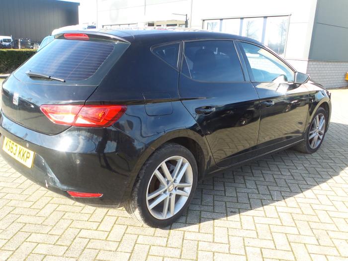 Seat Leon 1.2 TSI Ecomotive 16V Sloopvoertuig (2014, Unikleur, Zwart)
