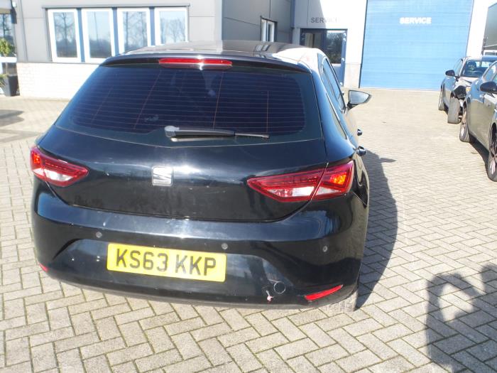 Seat Leon 1.2 TSI Ecomotive 16V Sloopvoertuig (2014, Unikleur, Zwart)