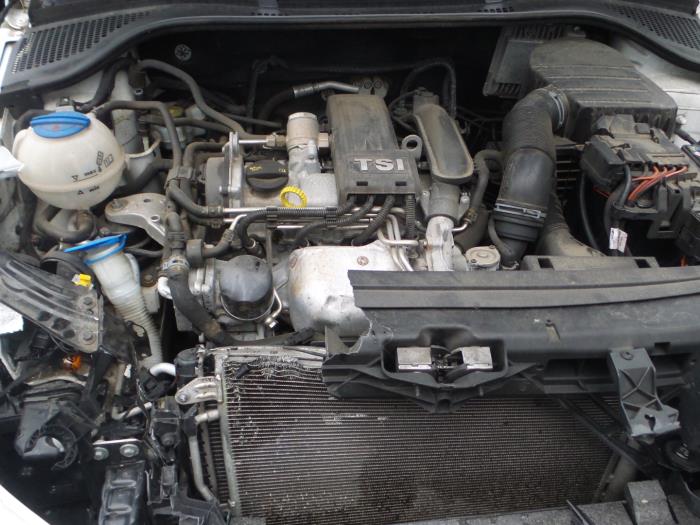 Seat Toledo 1.2 TSI Sloopvoertuig (2014, Unikleur, Wit)