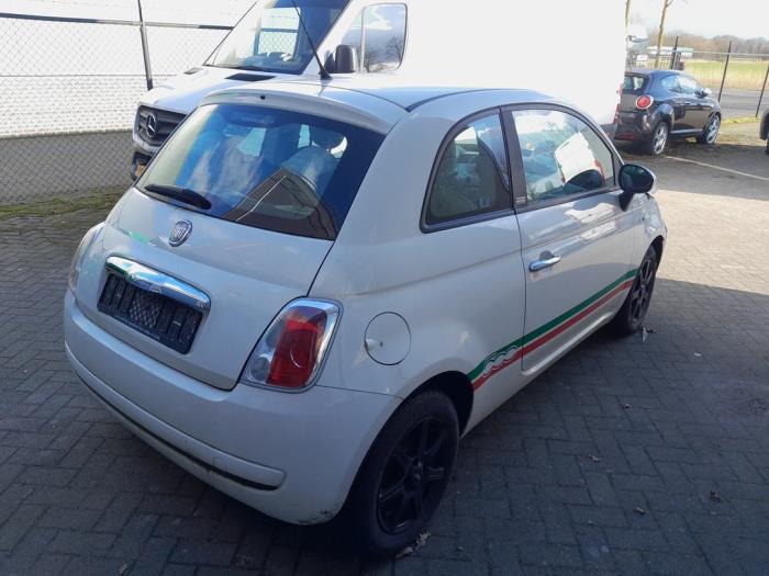 Fiat 500 1.2 Sloopvoertuig (2008, Wit)