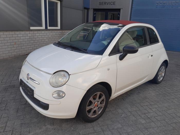Fiat 500C 1.2 69 Sloopvoertuig (2012, Wit)