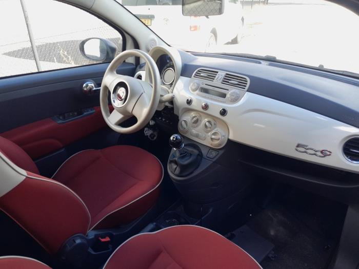 Fiat 500C 1.2 69 Sloopvoertuig (2012, Wit)