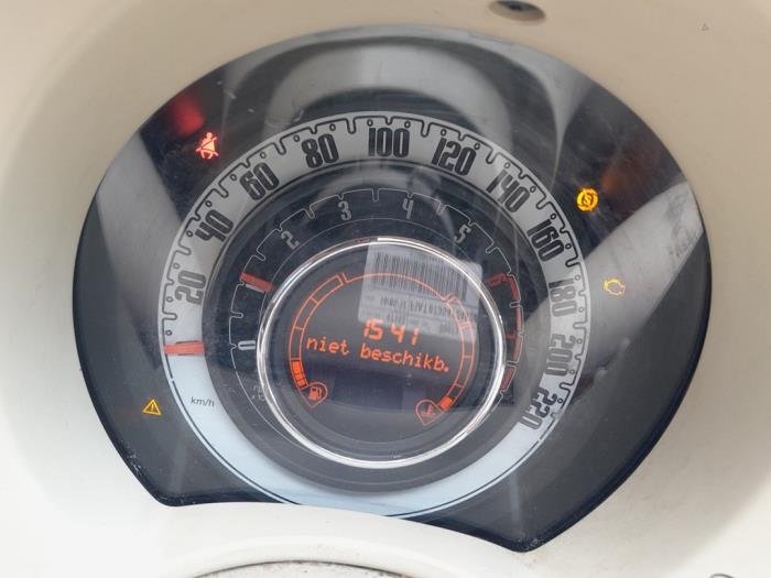 Fiat 500 1.2 Sloopvoertuig (2012, Rood)