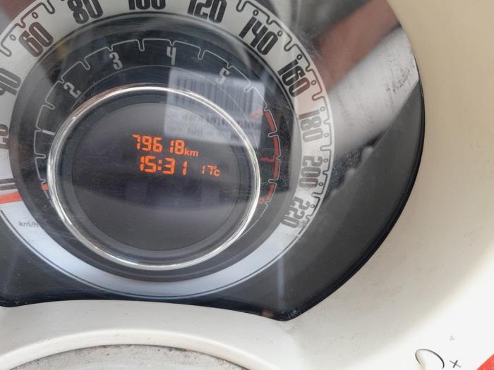 Fiat 500 1.2 Sloopvoertuig (2012, Rood)