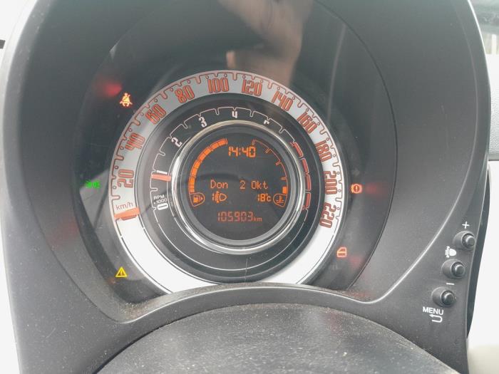 Fiat 500C 1.2 69 Sloopvoertuig (2015, Wit)