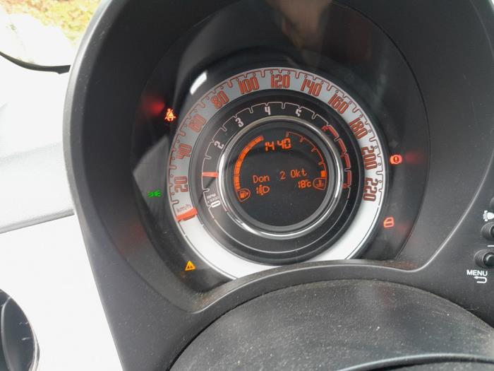 Fiat 500C 1.2 69 Sloopvoertuig (2015, Wit)