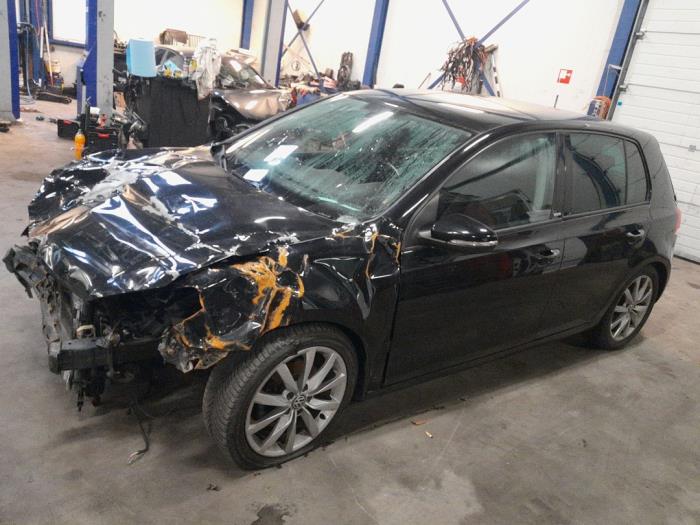 Volkswagen Golf VI 1.4 TSI 122 16V Sloopvoertuig (2009, Zwart)