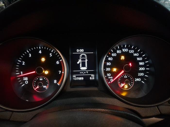 Volkswagen Golf VI 1.4 TSI 122 16V Sloopvoertuig (2009, Zwart)