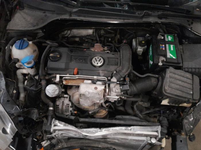 Volkswagen Golf VI 1.4 TSI 122 16V Sloopvoertuig (2009, Zwart)