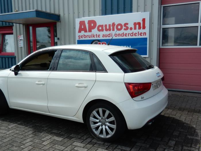 Audi A1 Sportback 1.4 TFSI 16V 122 Sloopvoertuig (2012, Wit)