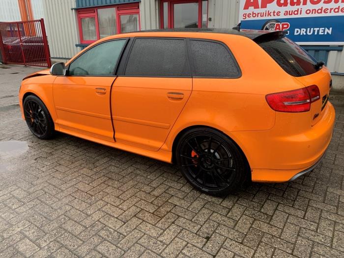 Audi S3 Sportback S3 2.0 T FSI 16V Schadevoertuig (2009, Oranje)