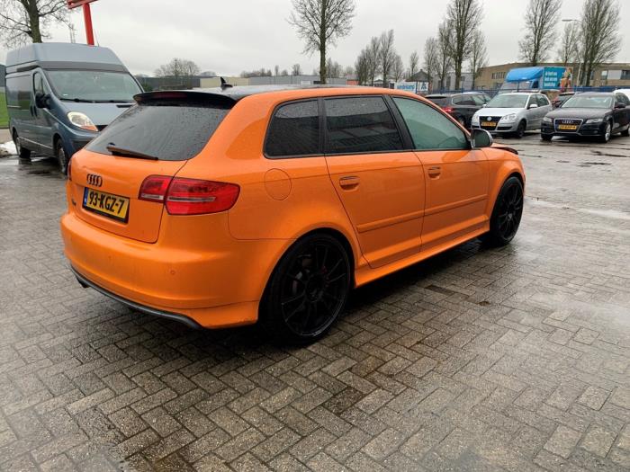 Audi S3 Sportback S3 2.0 T FSI 16V Schadevoertuig (2009, Oranje)
