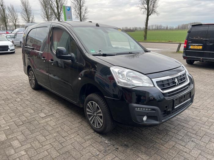 Peugeot Partner 1.6 BlueHDi 100 Sloopvoertuig (2017, Zwart)