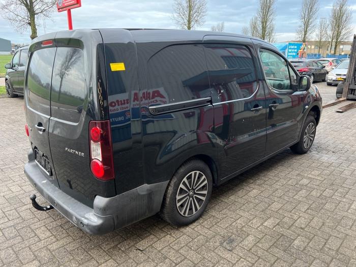 Peugeot Partner 1.6 BlueHDi 100 Sloopvoertuig (2017, Zwart)