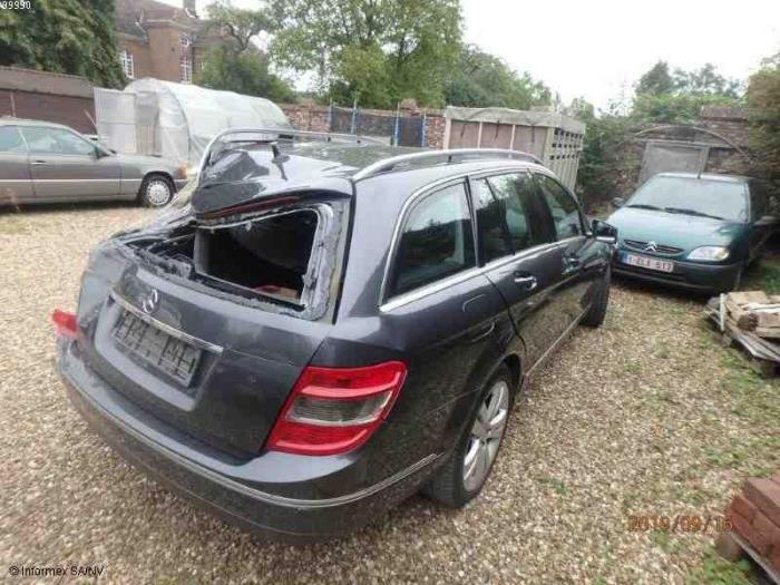 Mercedes C Estate 2.2 C-200 CDI 16V . Sloopvoertuig (2009, Grijs)