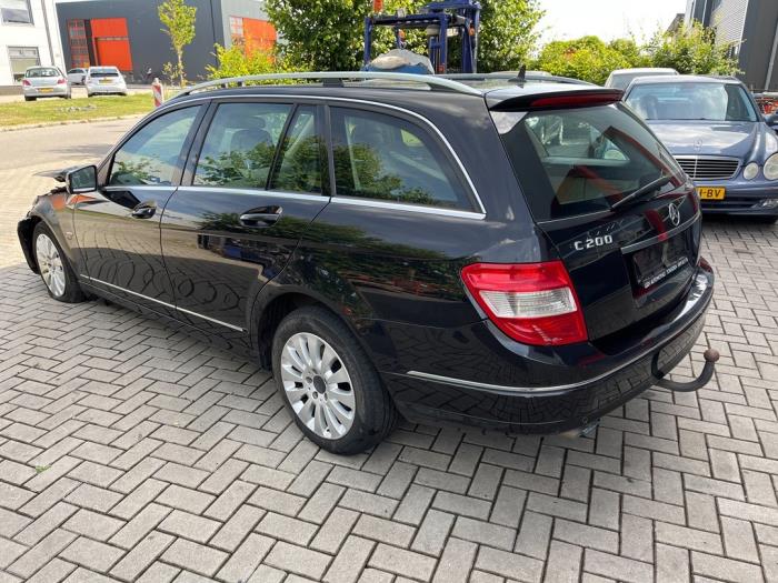 Mercedes C Estate 2.2 C-200 CDI 16V . Sloopvoertuig (2009, Zwart)