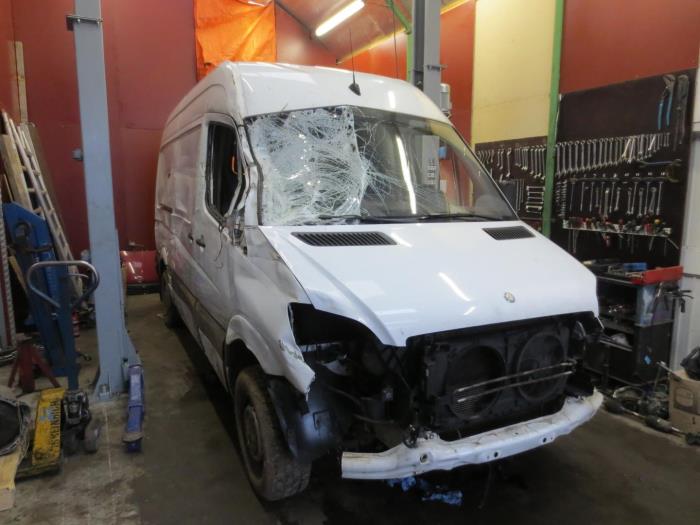 Mercedes Sprinter 3,5t 215 CDI 16V Sloopvoertuig (2008, Wit)