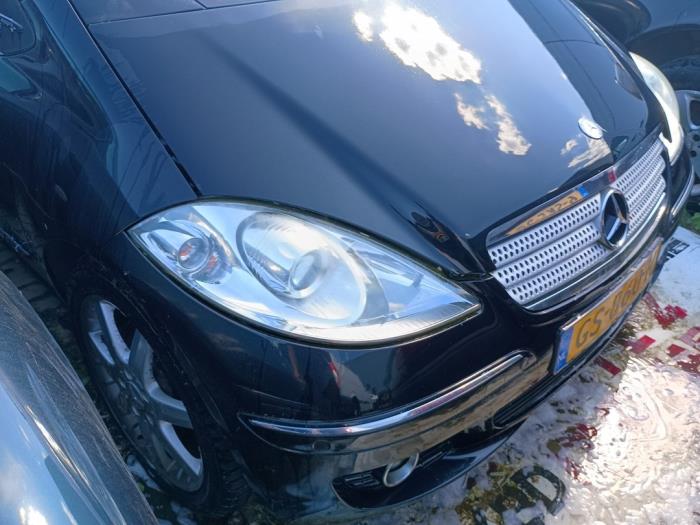 Mercedes A 2.0 A-200 Turbo 5-Drs. Sloopvoertuig (2006, Zwart)