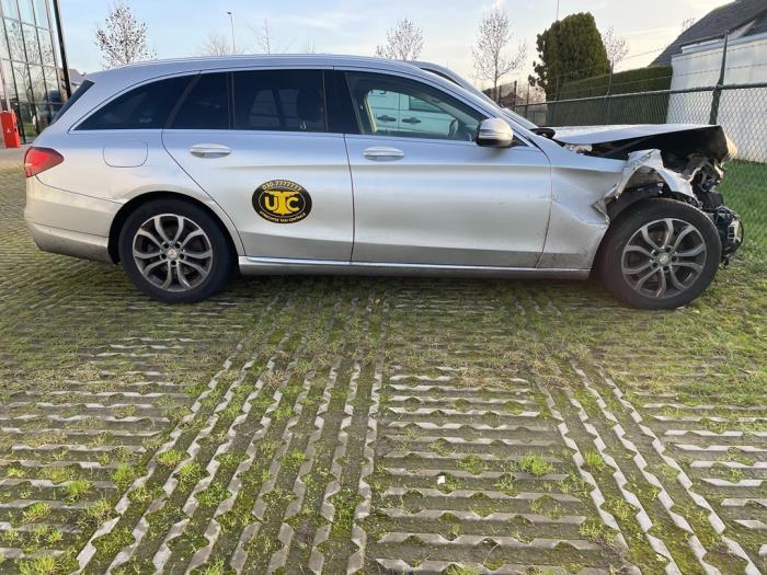 Mercedes C Estate C-220 CDI BlueTEC, C-220 d 2.2 16V Sloopvoertuig (2015, Metallic, Zilver)