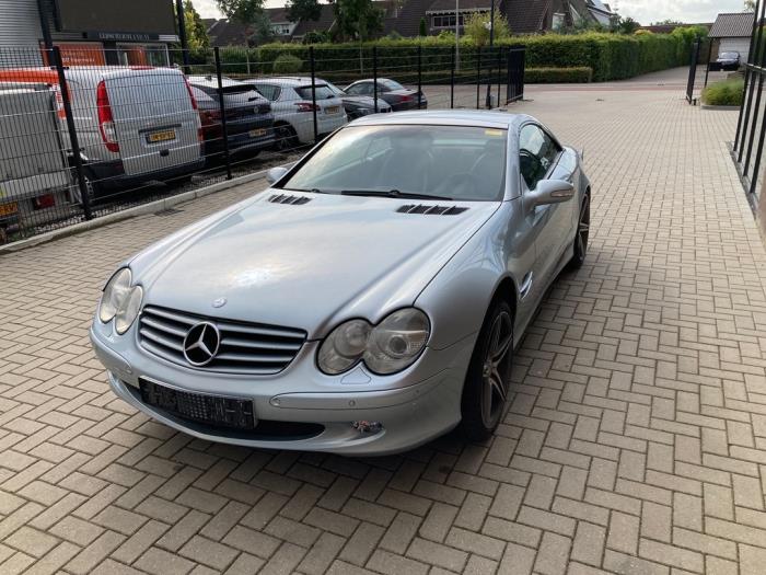 Mercedes SL 5.0 SL-500 V8 24V Sloopvoertuig (2002, Metallic, Grijs)