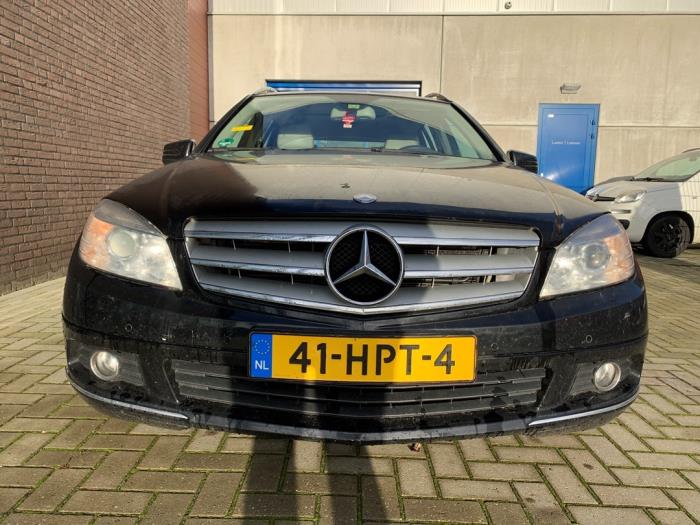 Mercedes C Estate 2.2 C-200 CDI 16V . Sloopvoertuig (2009, Metallic, Zwart)