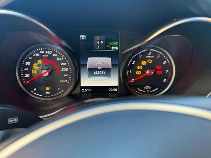 Mercedes C Estate C-350 e 2.0 16V Sloopvoertuig (2016, Metallic, Zwart)