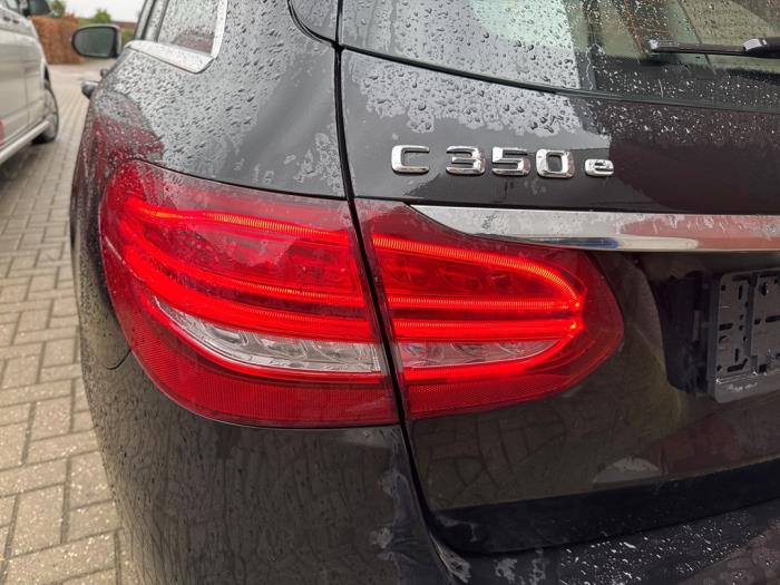 Mercedes C Estate C-350 e 2.0 16V Sloopvoertuig (2015, Metallic, Zwart)